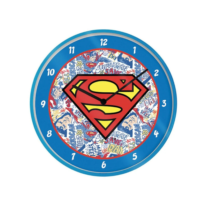 Superman - Logo Clock - ساعة
